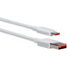 CABLE XIAOMI 6A USBA USBC WH