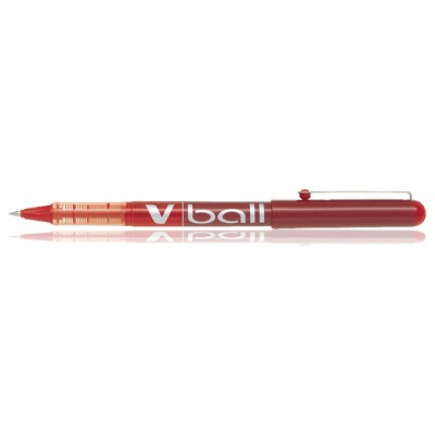 ROLLER TINTA LIQUIDA V-BALL 0.5MM ROJO PILOT BL-VB5-R (MIN12) (Espera 4 dias)