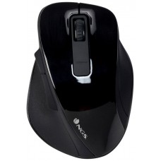 MOUSE NGS WIRELESS BOW BLACK 1200DPI 2.4GHz NANO