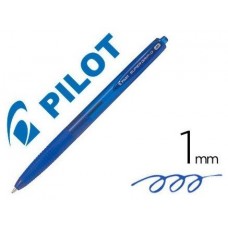 Pilot Super Grip G Azul Bolígrafo de punta retráctil con pulsador Medio (MIN12) (Espera 4 dias)