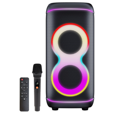 ALTAVOZ DE FIESTA DENVER BPS-370 BLUETOOTH CON 100W DE POTENCIA ALTAVOZ DE FIESTA DENVER BPS-370 BLUETOOTH CON 100W DE POTENCIA