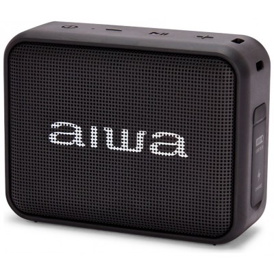 ALTAVOZ BLUETOOTH PORTABLE AIWA BS-200 BLACK BT 5.0