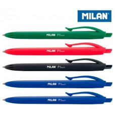 BLÍSTER 5 BOLÍGRAFOS P1 TOUCH (2 AZUL, NEGRO, ROJO Y VERDE) MILAN BWM10321 (Espera 4 dias)