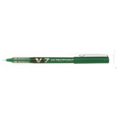 BOLIGRAFO ROLLER TINTA LIQUIDA V7 VERDE PILOT BX-V7-G (MIN12) (Espera 4 dias)