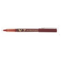 BOLIGRAFO ROLLER TINTA LIQUIDA V7 ROJO PILOT BX-V7-R (MIN12) (Espera 4 dias)