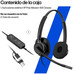 HP Poly Auriculares estéreo con cable USB Mission 425 Classic (Espera 4 dias) HP Poly Auriculares estéreo con cable USB Mission 425 Classic (Espera 4 dias)