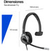 HP Poly Auriculares con cable USB monoaurales Mission 615 (Espera 4 dias) HP Poly Auriculares con cable USB monoaurales Mission 615 (Espera 4 dias)