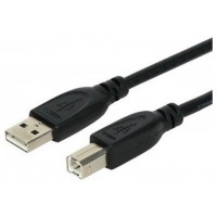 CABLE USB 2.0 IMPRESORA TIPO USB A/M-B/M 3 M NEGRO 3GO (Espera 4 dias)