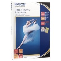 Epson Papel Ultra Glossy Photo Paper 10x15cm (50 hojas)300gr