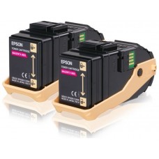 Epson Aculaser C9300 Toner Magenta (Pack 2)