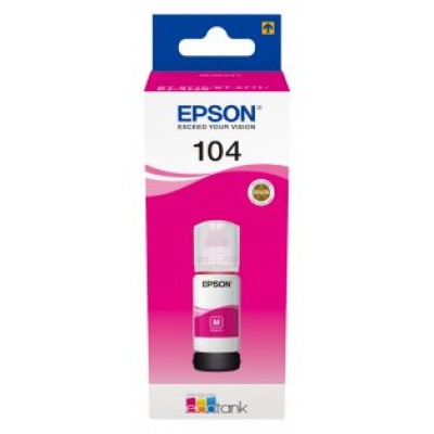 Epson Cartucho de tinta magenta 65 ml C13T00P340 (104)