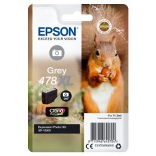 EPSON Singlepack GRIS 478XL Claria Photo HD Ink ardilla RF+AM