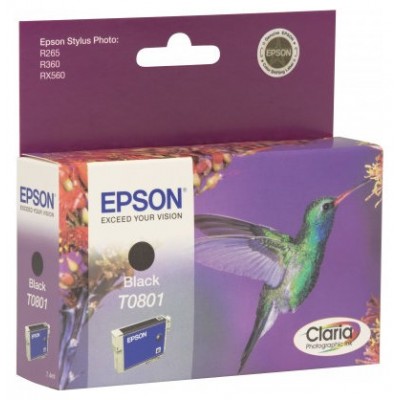 Epson Stylus Photo R-265/360/RX-560/585/685 Cartucho Negro (Radiofrecuencia + acoustic magnetic)