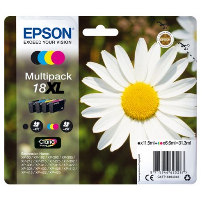 Epson Daisy Multipack 18XL 4 colores (etiqueta RF) (Espera 4 dias)