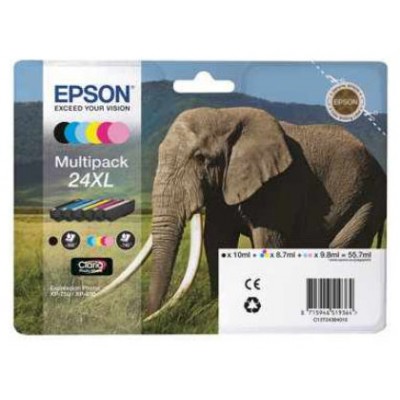 CARTUCHO EPSON MULTIPACK 24XL 6 COLORES C13T24384011