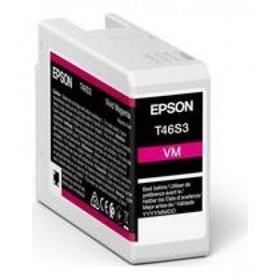 EPSON  Singlepack Vivid Magenta T46S3 UltraChrome Pro 10 ink 25ml SC-P700