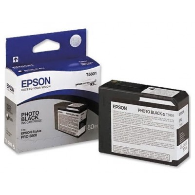 Epson Stylus Pro-3800/3880 Cartucho Negro photo (80ml)