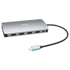 USB-C Metal Nano 3x Display Docking Station + Power USB-C Metal Nano 3x Display Docking Station + Power