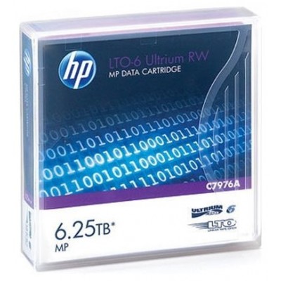 HP CARTUCHO DE DATOS LTO ULTRIUM 6 2.5TB/6.25TB RW