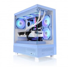 CAJA THERMALTAKE VIEW 270 TG ARGB ATX 2XUSB 3.2 SIN FUENTE AZUL HYDRANGEA