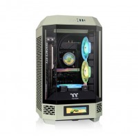 CAJA THERMALTAKE MINI-ITX TOWER 250 2XVENT 120MM SN FUENTE VERDE MATCHA CAJA THERMALTAKE MINI-ITX TOWER 250 2XVENT 120MM SN FUENTE VERDE MATCHA