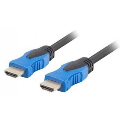 CABLE HDMI LANBERG MACHO/MACHO V2.0 CU 4K 0.5M NEGRO