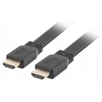 CABLE HDMI LANBERG MACHO/MACHO V2.0 4K PLANO 1.8M NEGRO