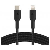Cable Belkin Caa004bt1mbk Usb-c A Lightning Trenzado