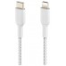 Cable Belkin Caa004bt1mwh Usb-c A Lightning Trenzado
