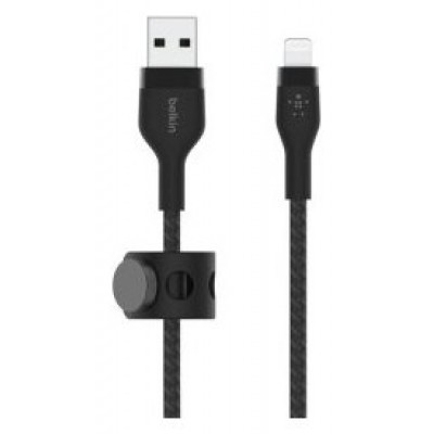 CABLE BELKIN CAA010DS3MBK LIGHTNING USB-A TRENZADO