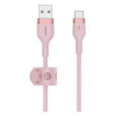 CABLE BELKIN CAA011DS1MPK USB-C A LIGHTNING TRENZADO