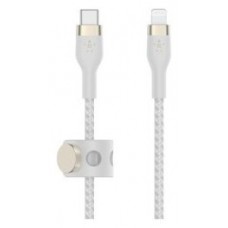 CABLE BELKIN CAA011DS1MWH USB-C A LIGHTNING TRENZADO