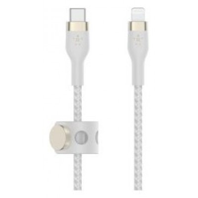 CABLE BELKIN CAA011DS3MWH USB-C A LIGHTNING TRENZADO