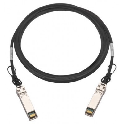 QNAP CAB-DAC30M-SFP28 cable de fibra optica 3 m QSFP28 Negro (Espera 4 dias)