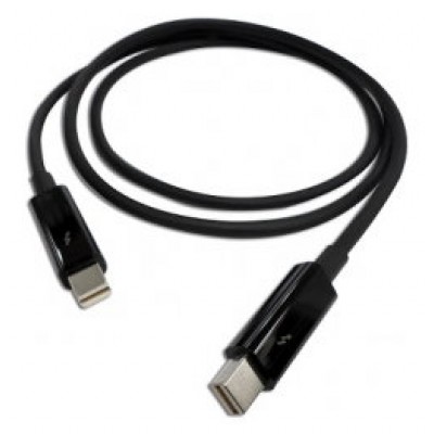 QNAP CAB-TBT20M cable Thunderbolt 1 m Negro (Espera 4 dias)