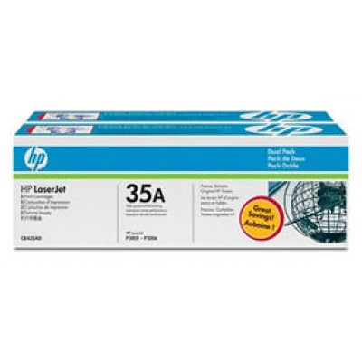 HP Laserjet P1005/1006/1007/1009 Toner Negro (Pack 2)