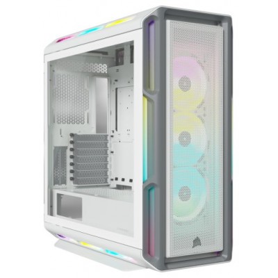 CAJA SEMITORRE ATX ICUE 5000T RGB TG WHITE CORSAIR (Espera 4 dias)