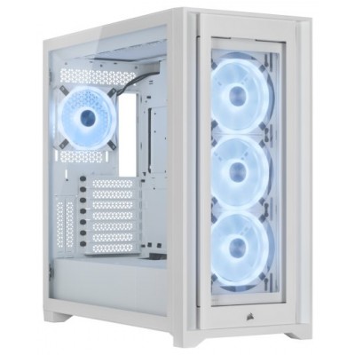 CAJA SEMITORRE ATX ICUE 5000X RGB SE TG WHITE CORSAIR (Espera 4 dias)