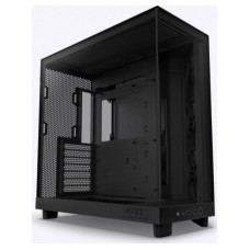 CAJA ATX SEMITORRE NZXT H6 FLOW NEGRO CRISTAL TINTADO