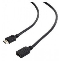 CABLE HDMI GEMBIRD EXTENSION MACHO HEMBRA V2.0 ALTA VELOCIDAD CON ETHERNET 0,5M