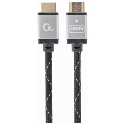 CABLE TRENZADO HDMI 2.0 4K 60HZ GEMBIRD SELECT PLUS SERIES CON ETHERNET 5M NEGRO