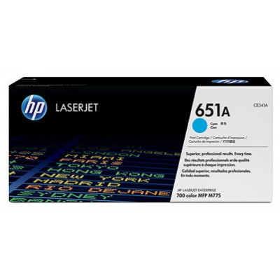 HP LaserJet Interprise 700MFP/M775 Toner Cian 651A