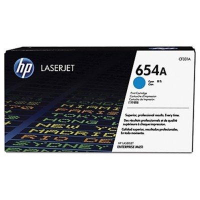 HP 654A TONER HP654A CIAN (CF331A) (Espera 4 dias)