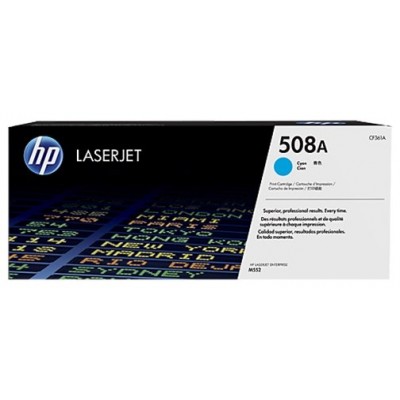 HP Laserjet M552/M553/M577 Toner 508A Cian 5.000 paginas estandard