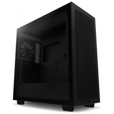 CAJA ATX SEMITORRE NZXT H7 FLOW RGB NEGRA CRISTAL