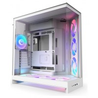 CAJA NZXT H9 FLOW (2025) DUAL-CHAMBER MID-TOWER CASE - ALL WHITE (Espera 4 dias)