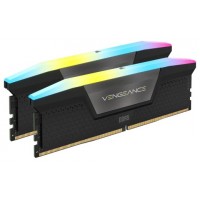 DDR5 64 GB(2X32KIT) 6600 VENGEANCE RGB BLACK CORSAIR (Espera 4 dias)