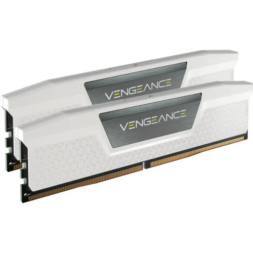 MEMORIA CORSAIR DDR5 32GB 2X16GB PC6400 VENGEANCE BLANCA CMK32GX5M2B6400Z36W (Espera 4 dias)