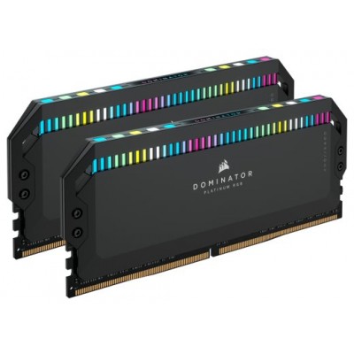 MEMORIA CORSAIR DDR5 32GB 2X16GB PC6200 DOMINATOR PLATINUM RGB CMT32GX5M2D6000Z36 (Espera 4 dias)