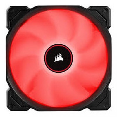 VENTILADOR CAJA ADICIONAL 14X14 CORSAIR AF140 LED ROJO